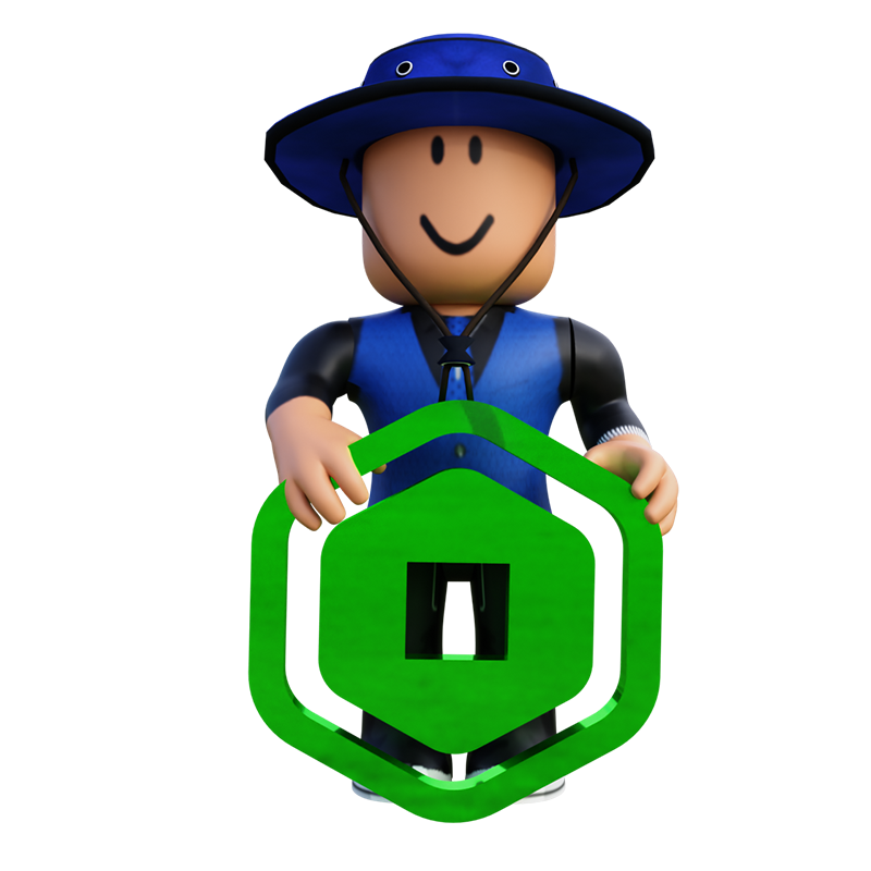 Mini Roblox Character with Robux