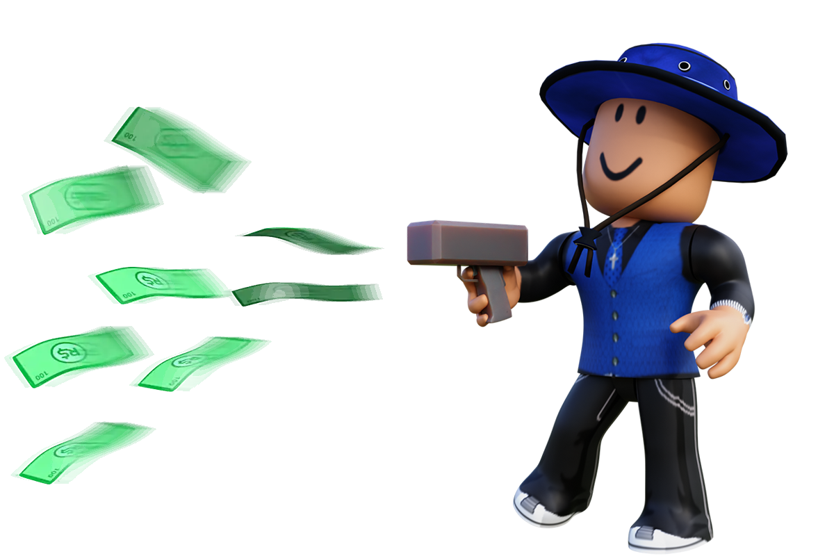 Waving Mini Roblox Character